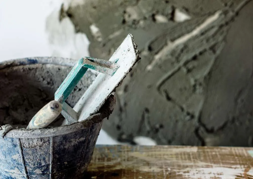 Acid wash concrete finish
